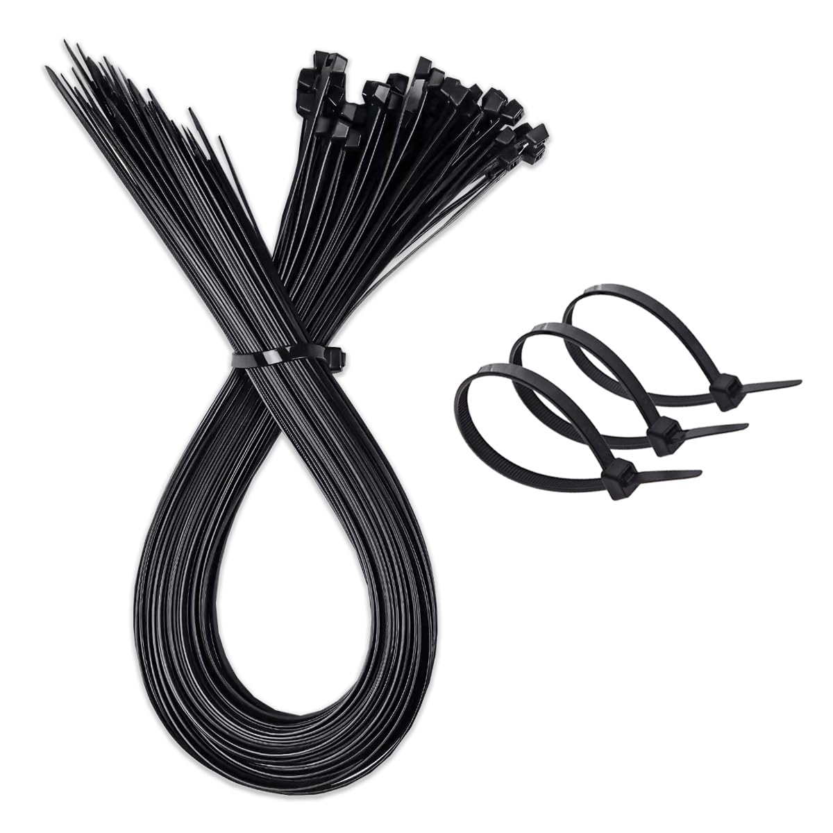 Aroono 250PCS Cable Zip Ties Heavy Duty 24 inch, Premium Nylon